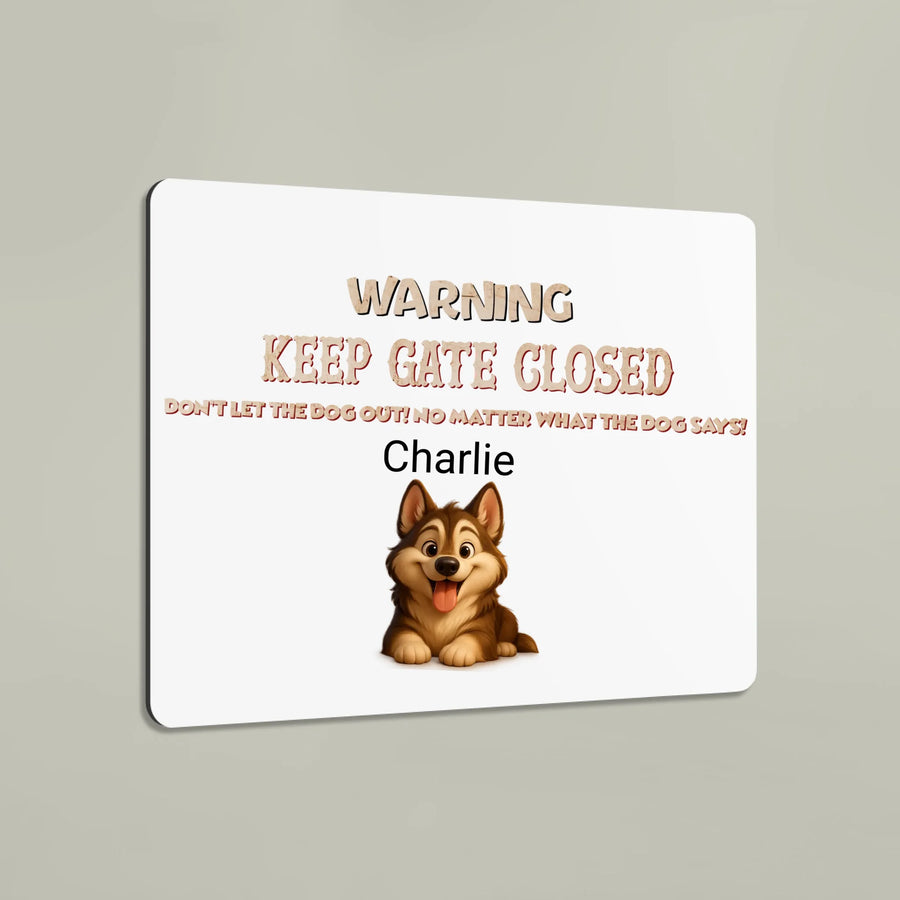 Pets Metal Sign