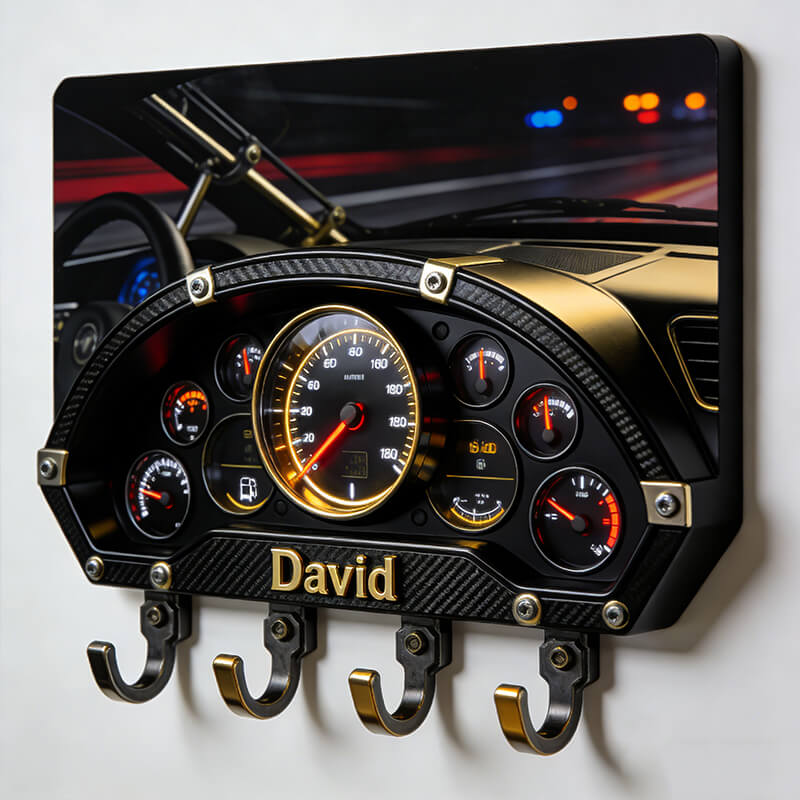 Personalized Racing Car Dashboard Theme Hooks