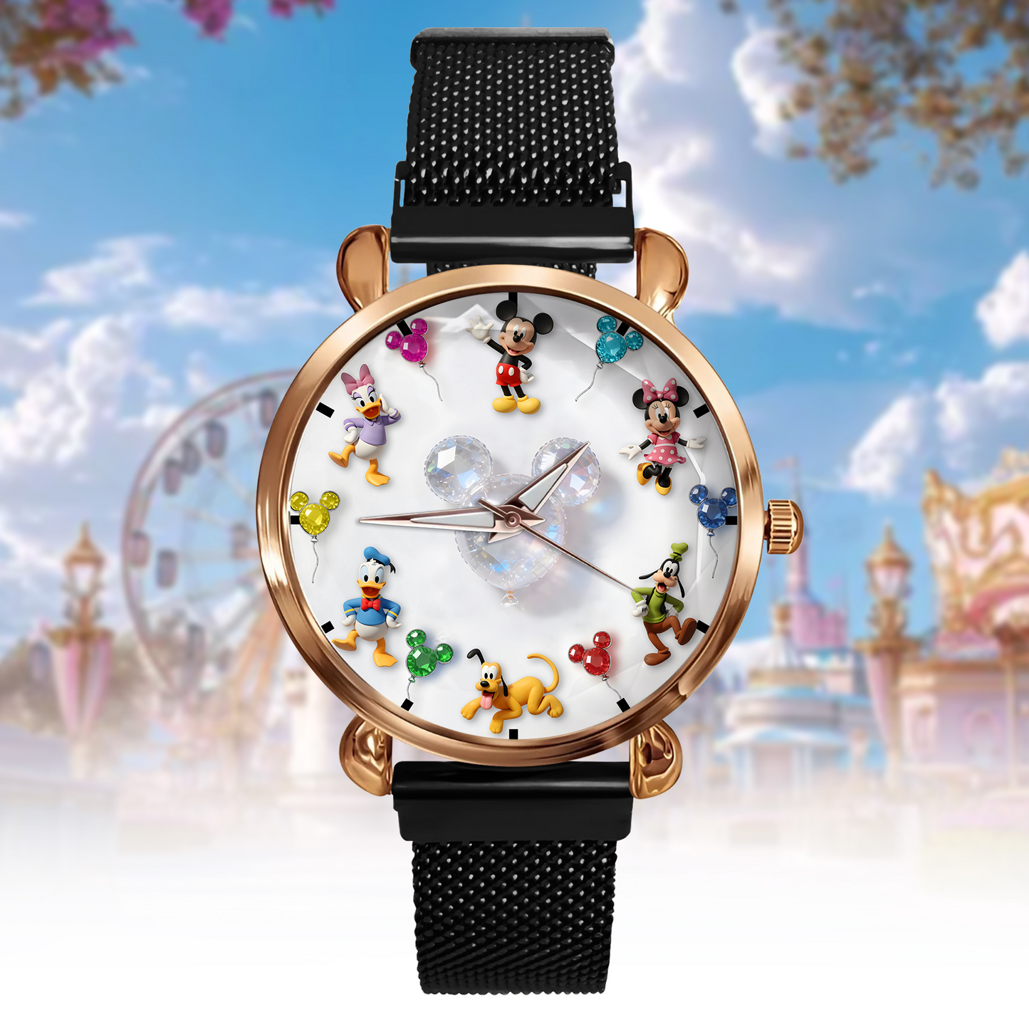 Magical Time - Personalized Mouse Women Hand Watch