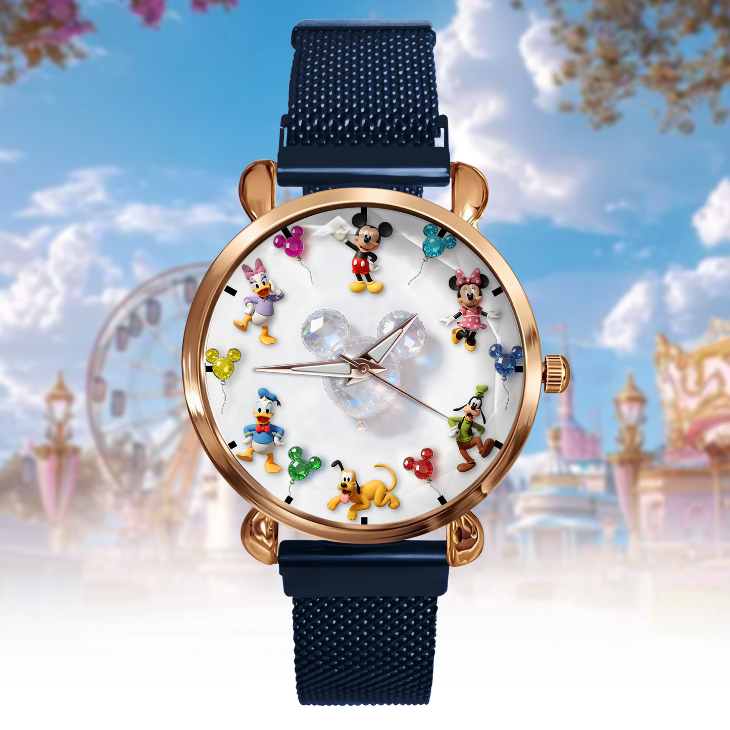 Magical Time - Personalized Mouse Women Hand Watch
