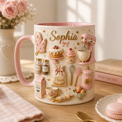 Personalized Baking Mug - Baking Lover Mug