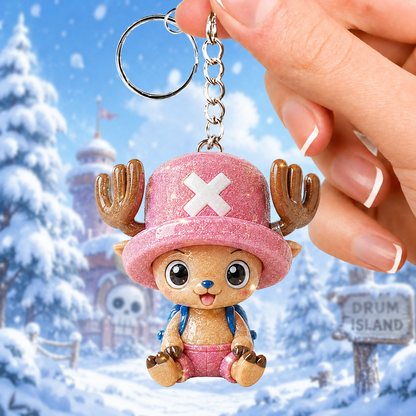 Chibi Pirate - Personalized Cute Anime Keychain Collection