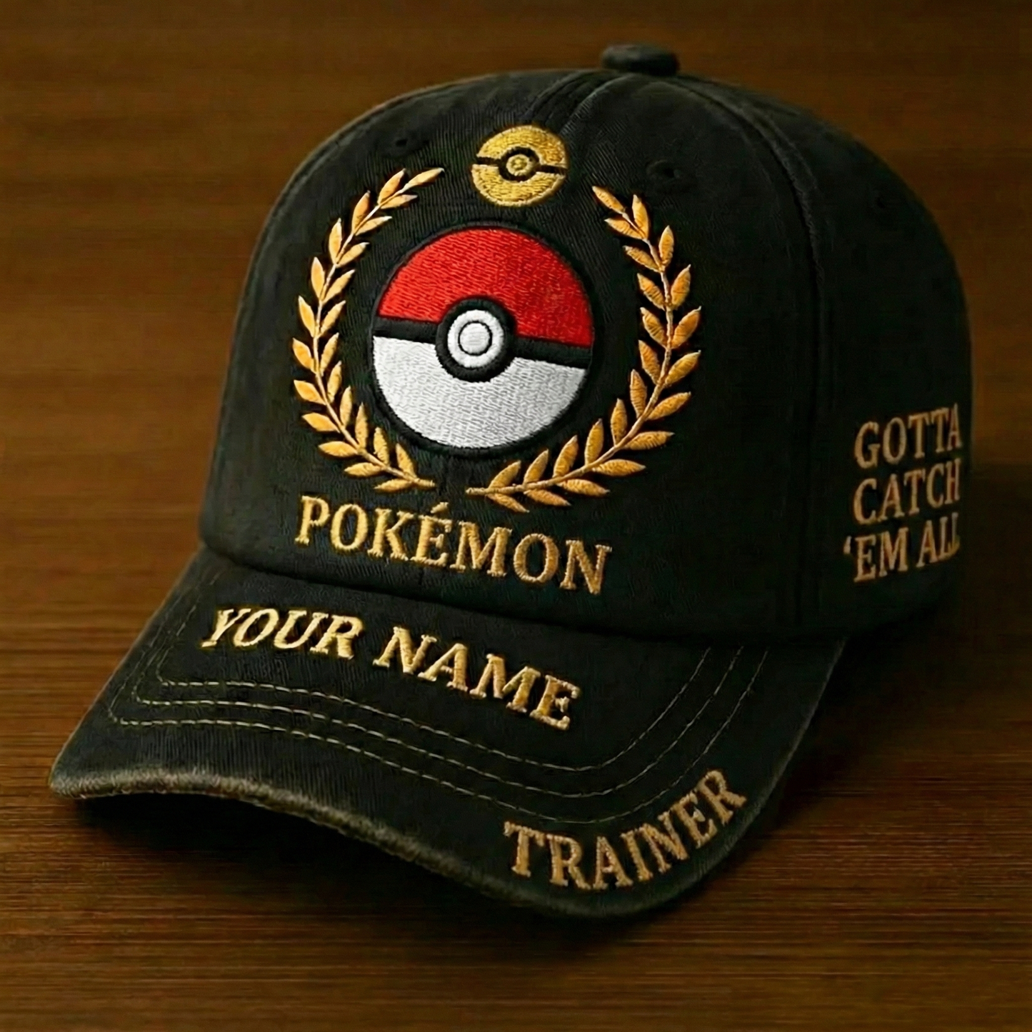 Monster Collector - Personalized Monster Trainer Cap