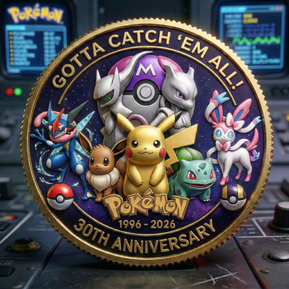 30 Years Legendary Clash Coin Commemorative Coin – Collector Challenge Token