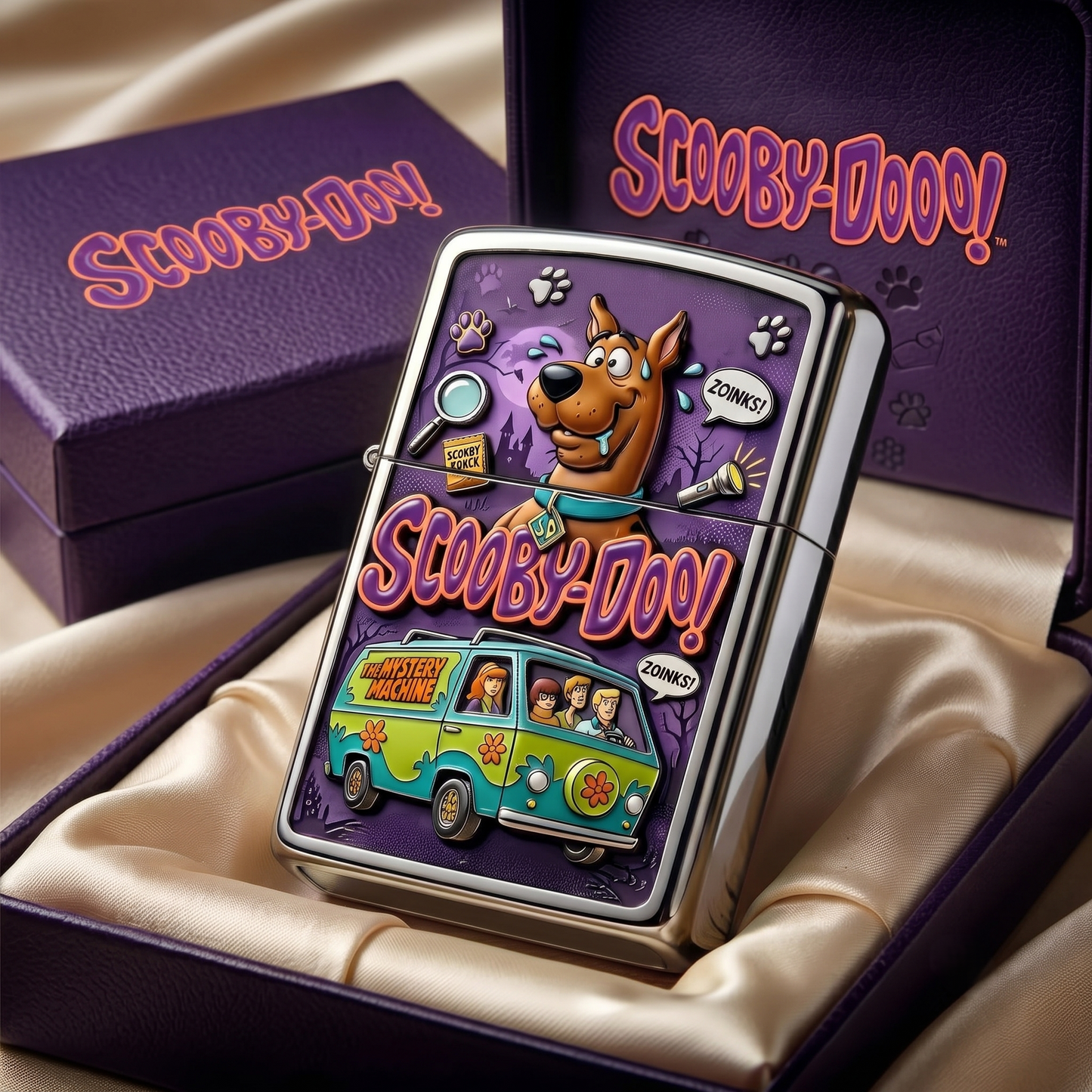 Halloween Movie - Personalized Detective Dog Lighter Case