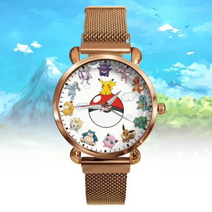 Cute Monsters - Personalized Monster Trainer Women Hand Watch