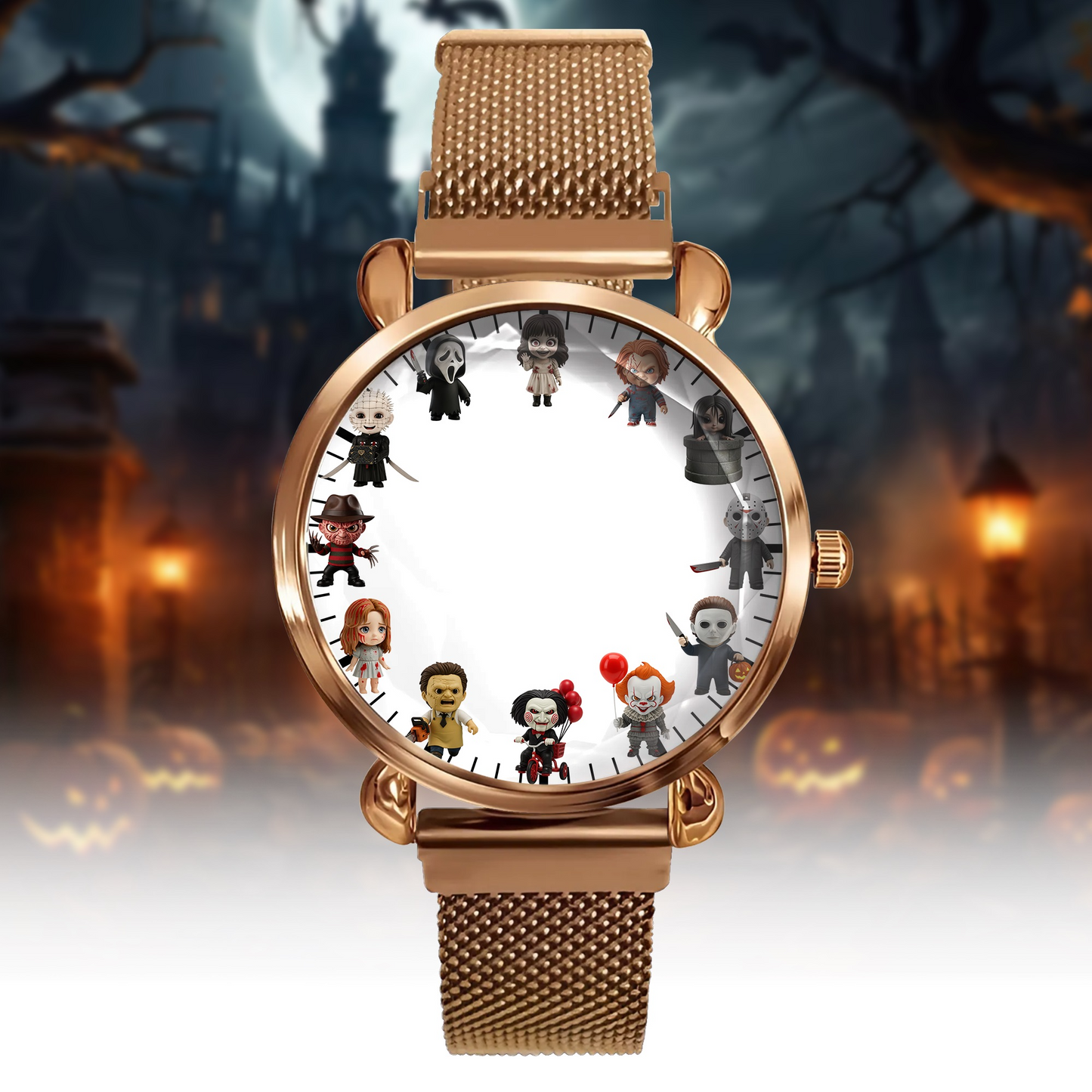 Horror Characters - Personalized Horror Icons Hand Watch