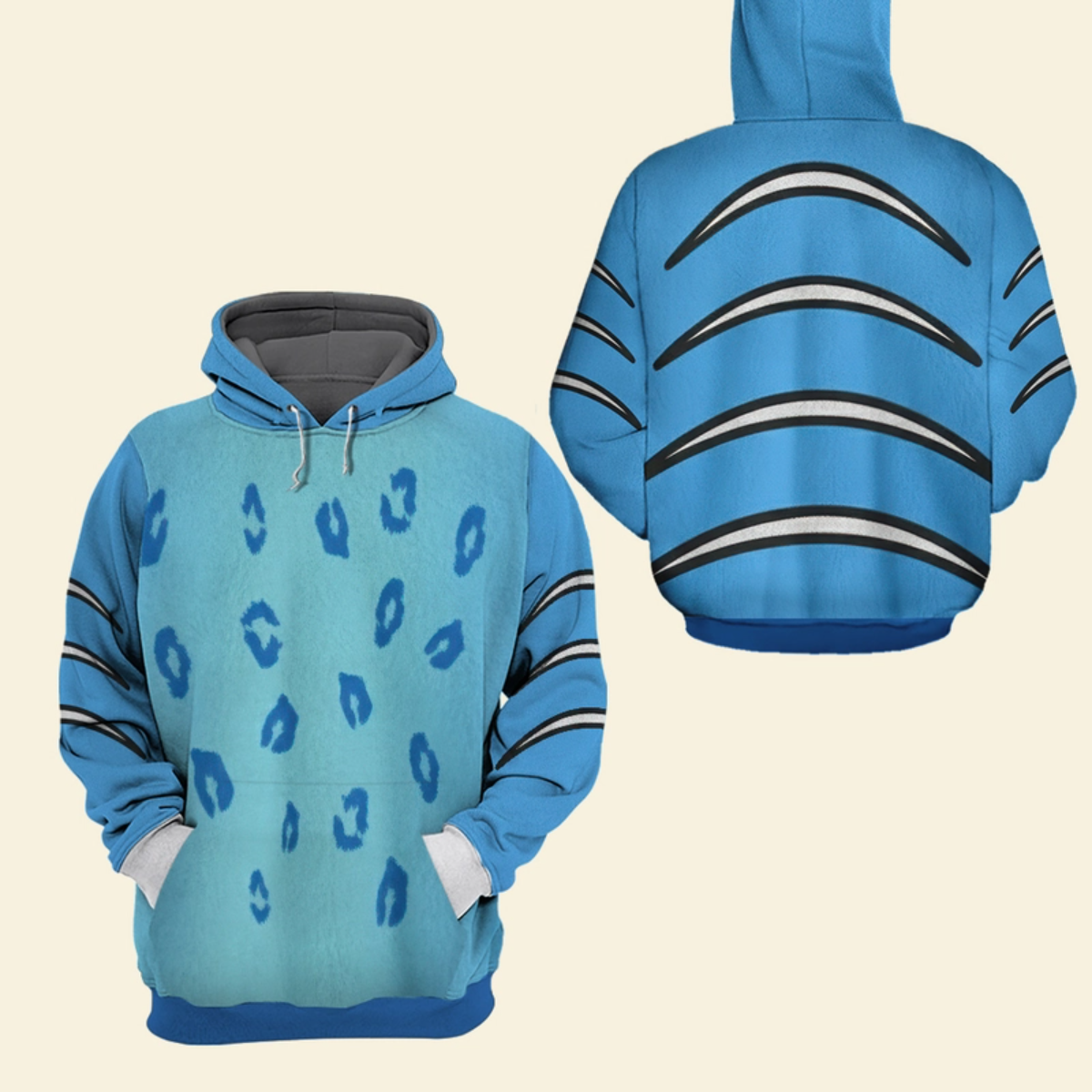 Shadow Claw 3D Sweatshirt – Personalized Gifts for Animation Fans