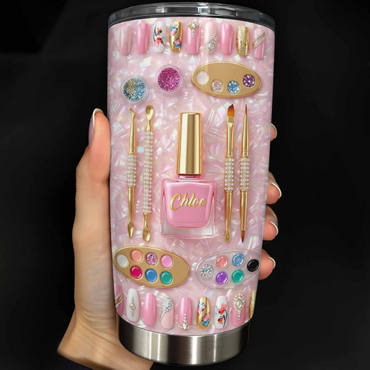 Fabulous Sparkle Nails Tumbler, Gift For Nail Lovers