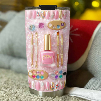 Fabulous Sparkle Nails Tumbler, Gift For Nail Lovers