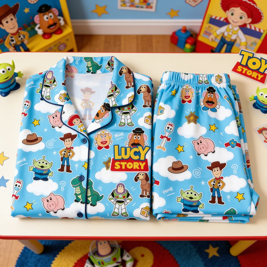 Cowboy Story You've Got A Friend In Me - Personalized Pajama - Gift For Movie Fans