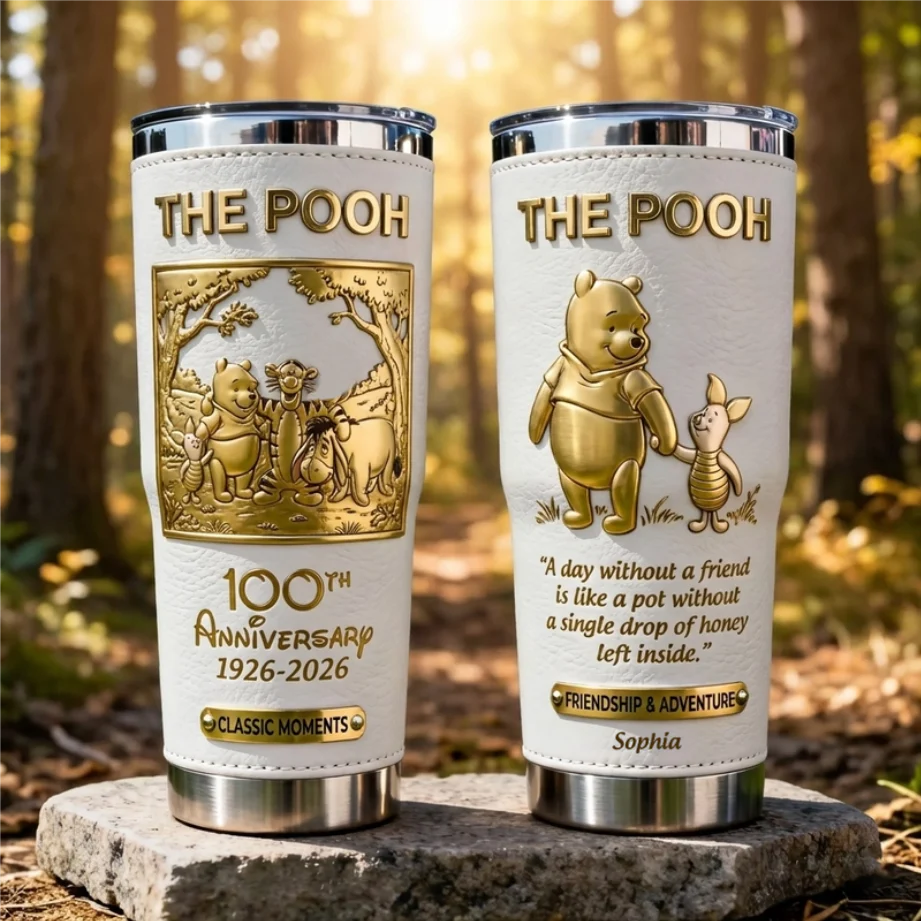 Honey Bear Celebrate 100th Anniversary - Personalized Tumbler