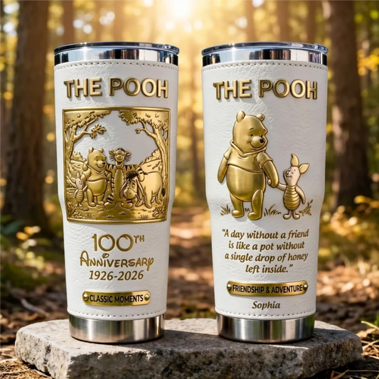 Honey Bear Celebrate 100th Anniversary - Personalized Tumbler