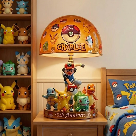 PKM Celebrate 30th Anniversary - Personalized Monster Trainer Acrylic LED Night Light