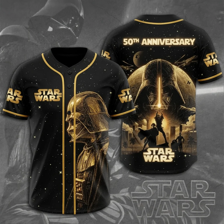 Galaxy Star - Personalized The Force Baseball Jersey