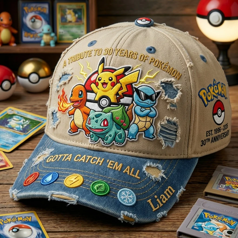 PKM Celebrate 30 Years Of Legend - Personalized Classic Cap, Gift For Movie Fans