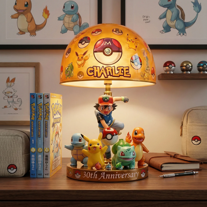 PKM Celebrate 30th Anniversary - Personalized Monster Trainer Acrylic LED Night Light