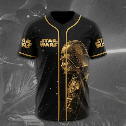 Galaxy Star - Personalized The Force Baseball Jersey