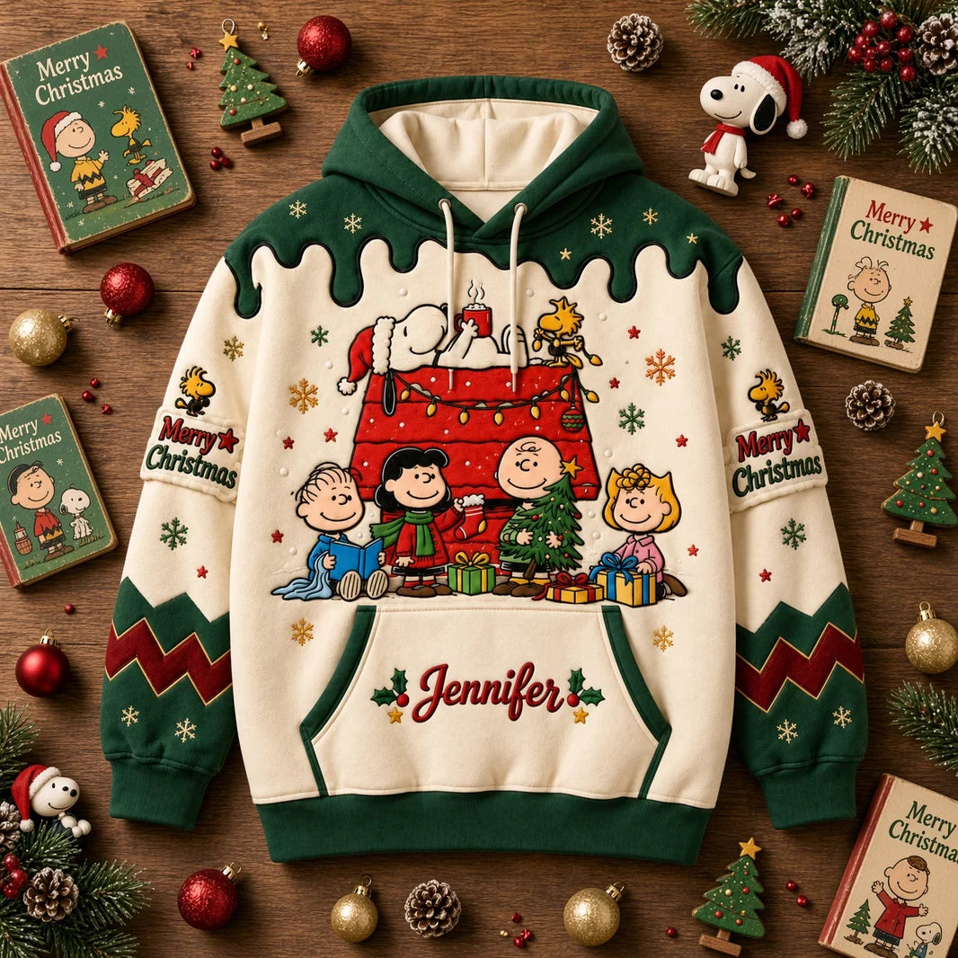 Life Is Brighter With Friends Custom Name Christmas Gifts For Movie Fans - Personalized All Over Shirt