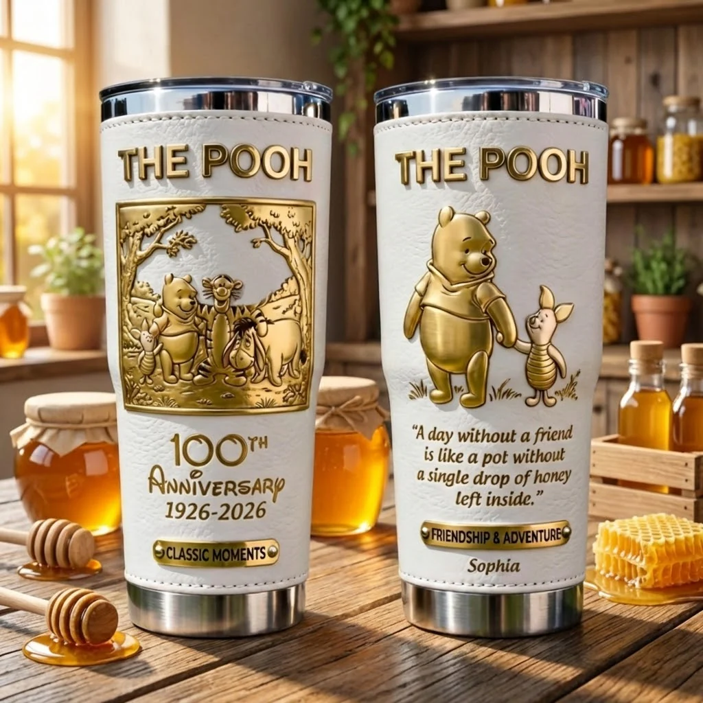 Honey Bear Celebrate 100th Anniversary - Personalized Tumbler