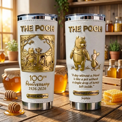 Honey Bear Celebrate 100th Anniversary - Personalized Tumbler