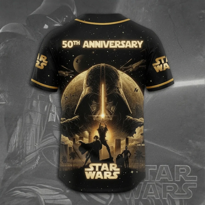 Galaxy Star - Personalized The Force Baseball Jersey