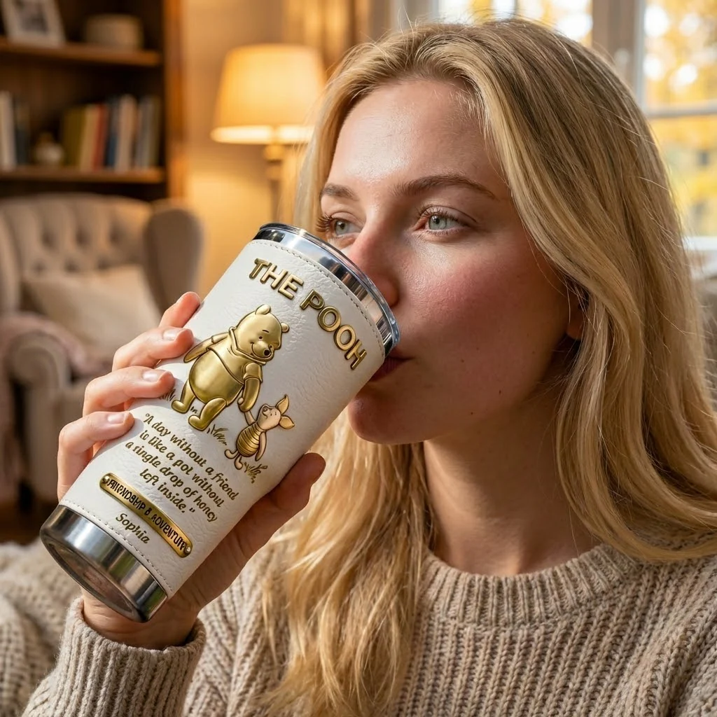 Honey Bear Celebrate 100th Anniversary - Personalized Tumbler