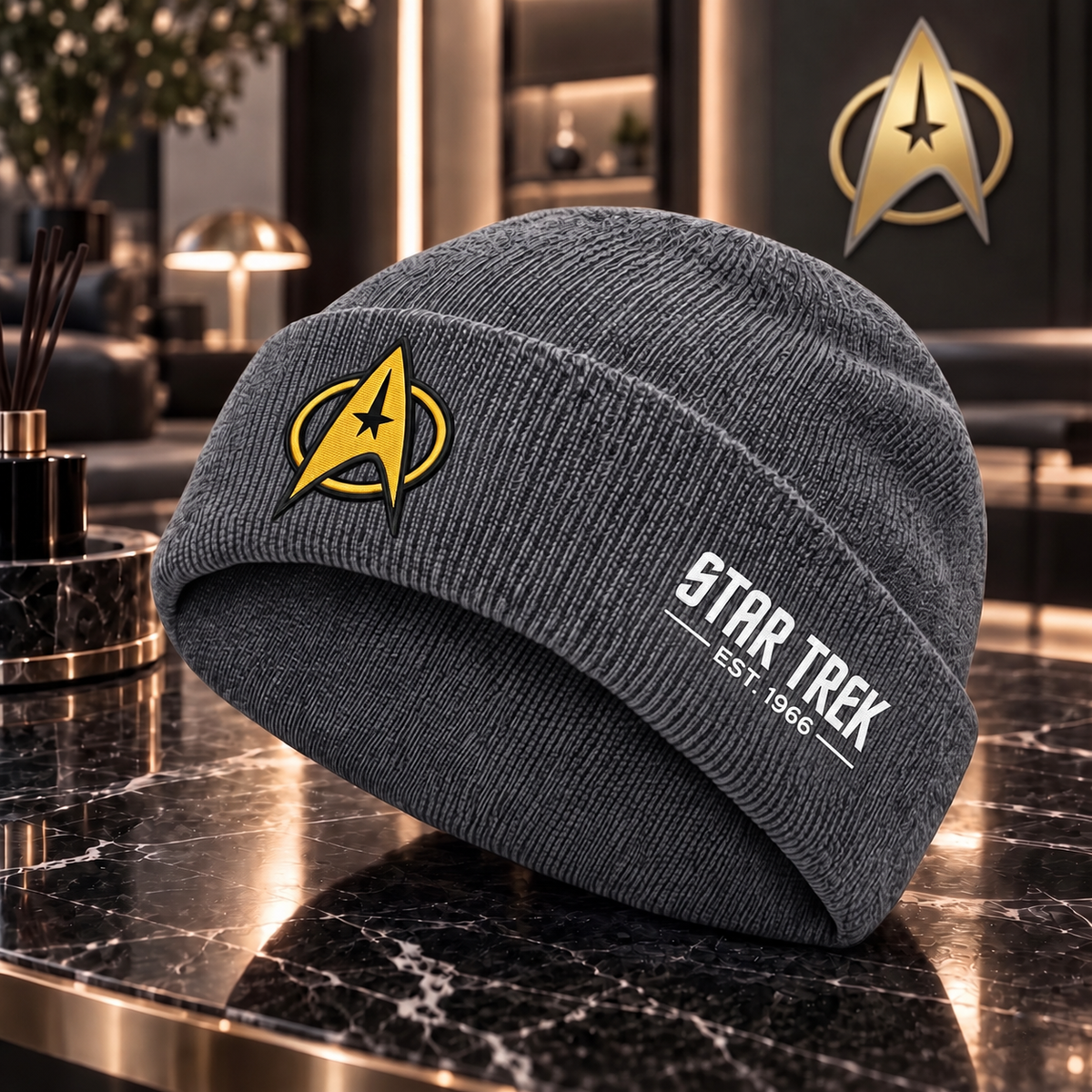 Star Fleet Classic Cuff Beanie Hat