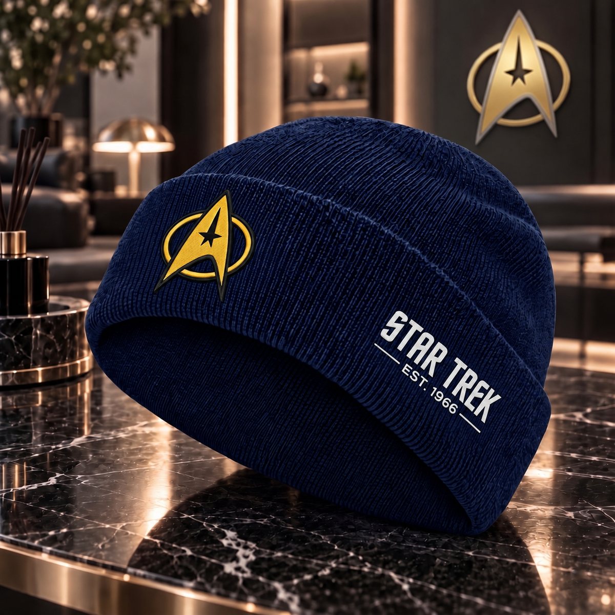 Star Fleet Classic Cuff Beanie Hat