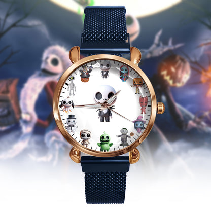 Nightmare Time - Personalized Halloween Women Hand Watch