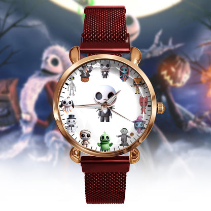 Nightmare Time - Personalized Halloween Women Hand Watch