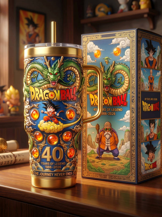 Anime Warrior - Personalized Seven Balls Insulated Tumbler