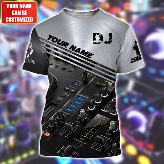 Personalized Name DJ 52 All Over Printed Unisex Shirt P100305