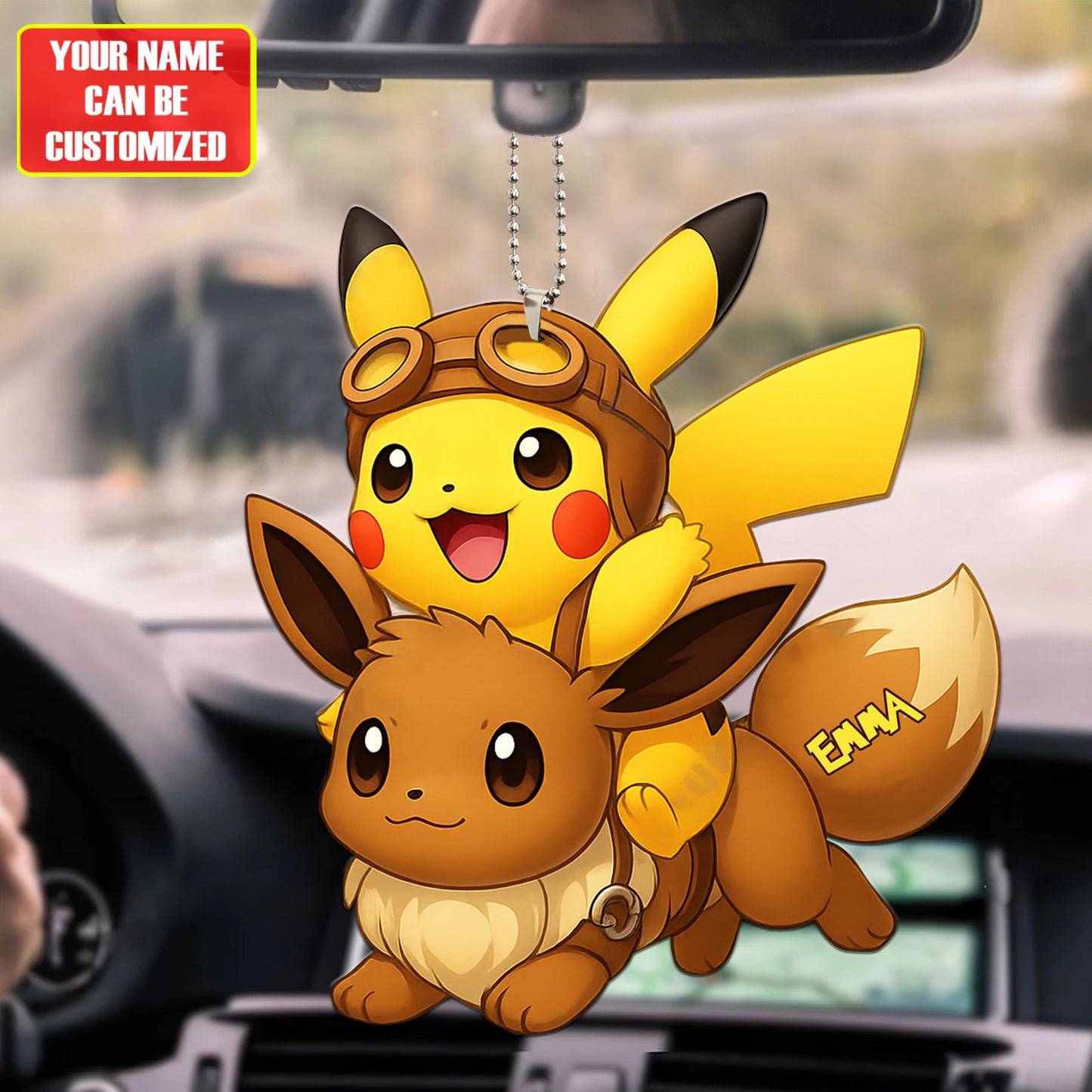 There Little Monster Customize Car Ornament 2