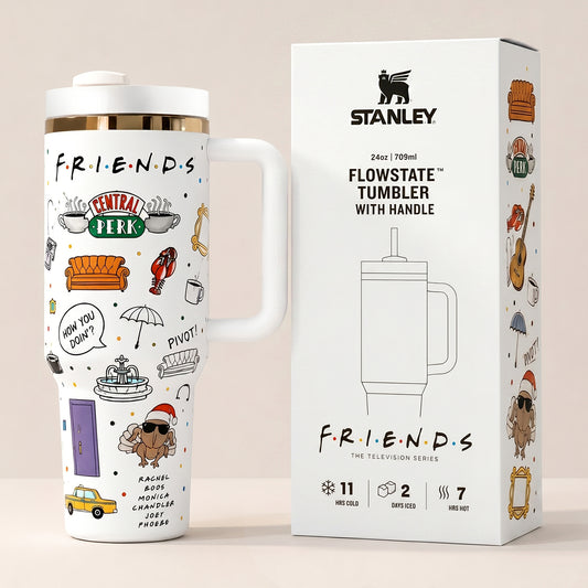 Retro Sitcom v2 Insulated Tumbler, Classic TV Show Inspired Tumbler