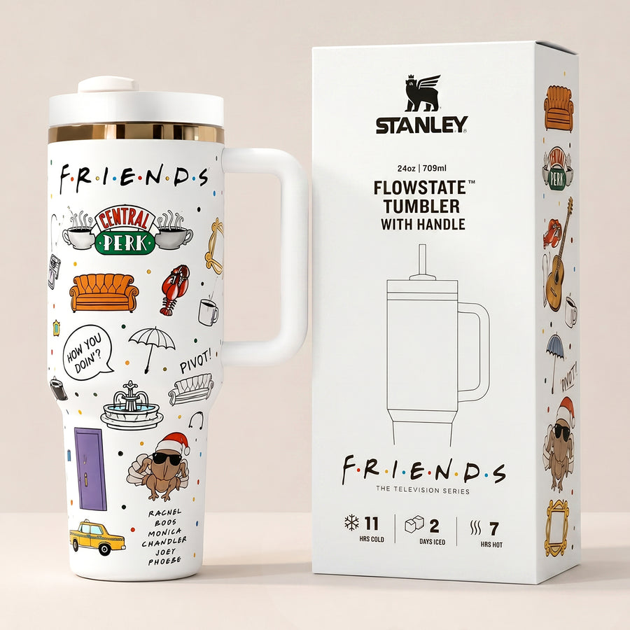 Retro Sitcom v2 Insulated Tumbler, Classic TV Show Inspired Tumbler
