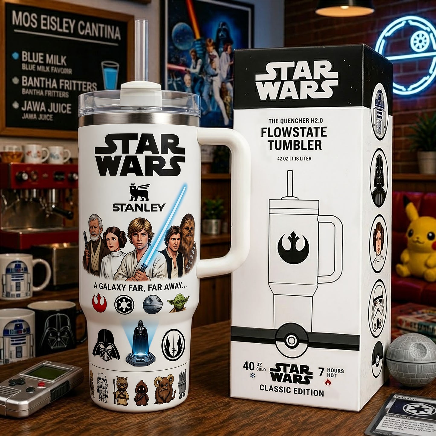 Space Adventure - The Force Insulated Tumbler