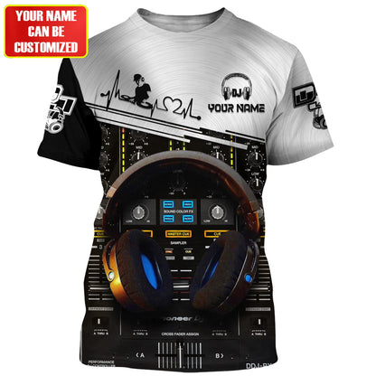 Personalized Name DJ NP3 All Over Printed Unisex Shirt P120405