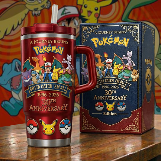 Cute Monster Adventure 30th Anniversary Insulated Tumbler