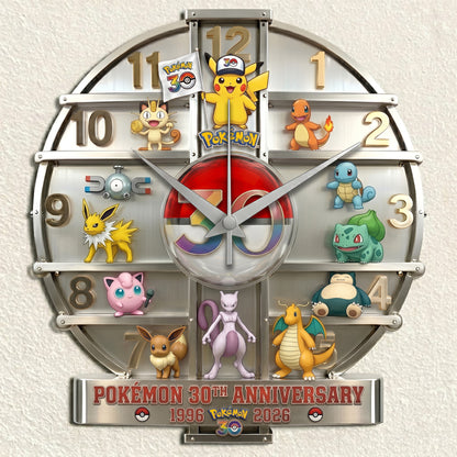 Personalized Monster Trainer - 3D Visual Effect Acrylic Wall Clock