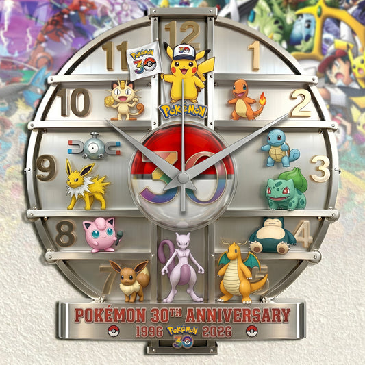 Personalized Monster Trainer - 3D Visual Effect Acrylic Wall Clock