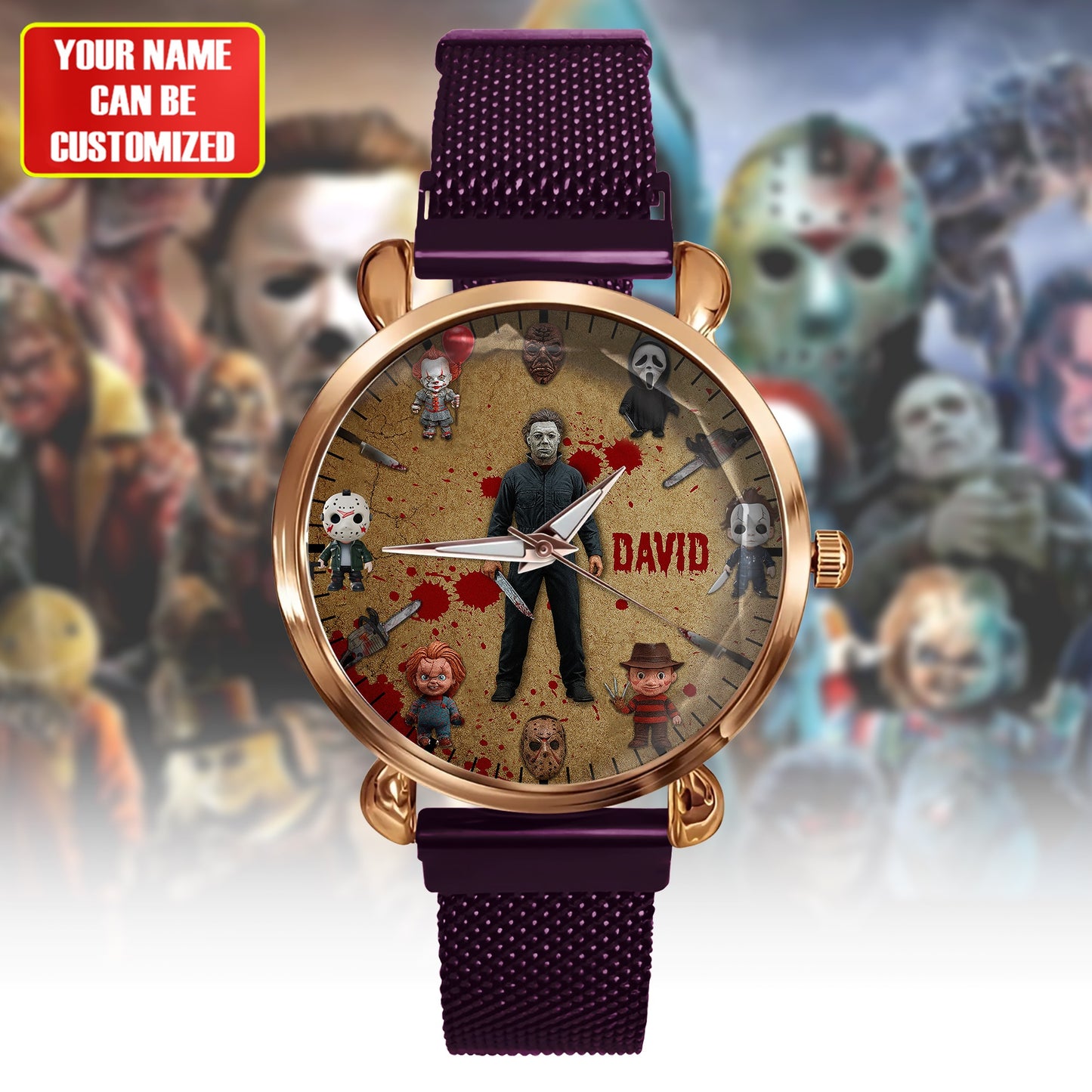Horror Time - Personalized Hand Watch