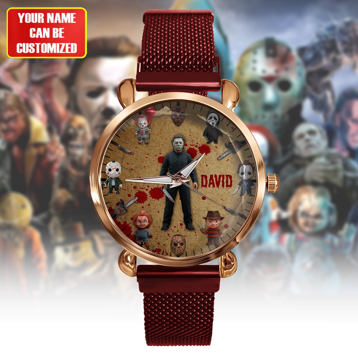 Horror Time - Personalized Hand Watch