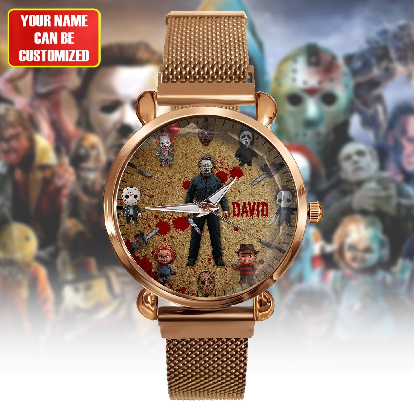 Horror Time - Personalized Hand Watch