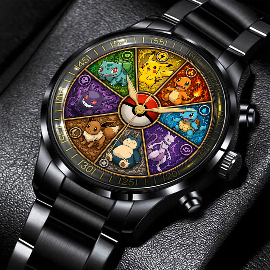 Elemental Creature Trainer Watch – Fire Water Electric Fantasy Collector Gifts