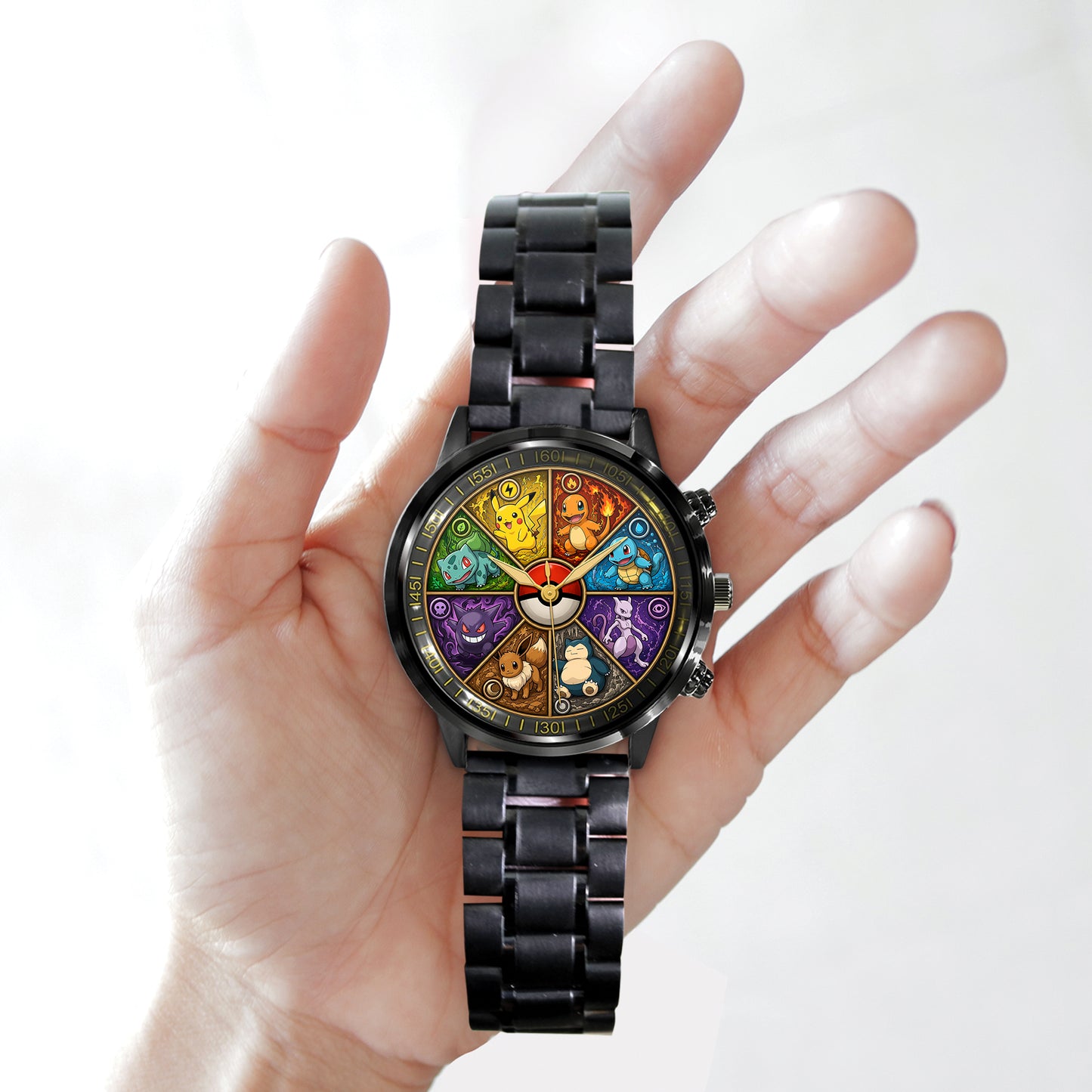Elemental Creature Trainer Watch – Fire Water Electric Fantasy Collector Gifts