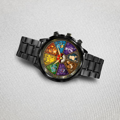 Elemental Creature Trainer Watch – Fire Water Electric Fantasy Collector Gifts