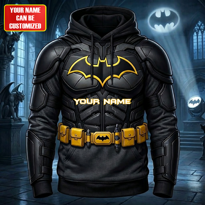 Dark Knight - Personalized Hero Hoodie