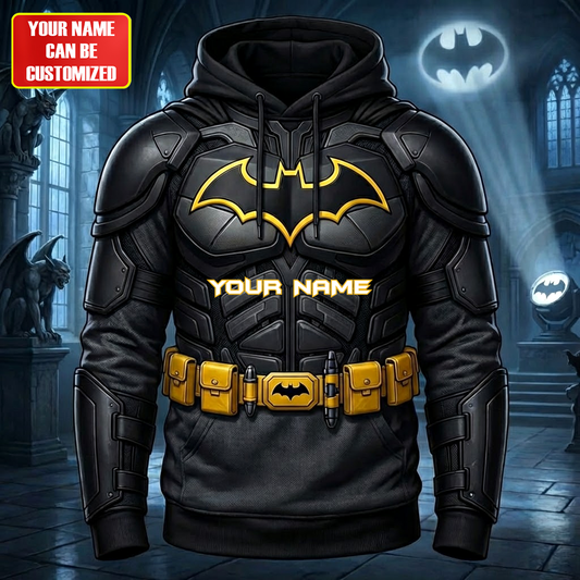Dark Knight - Personalized Hero Hoodie