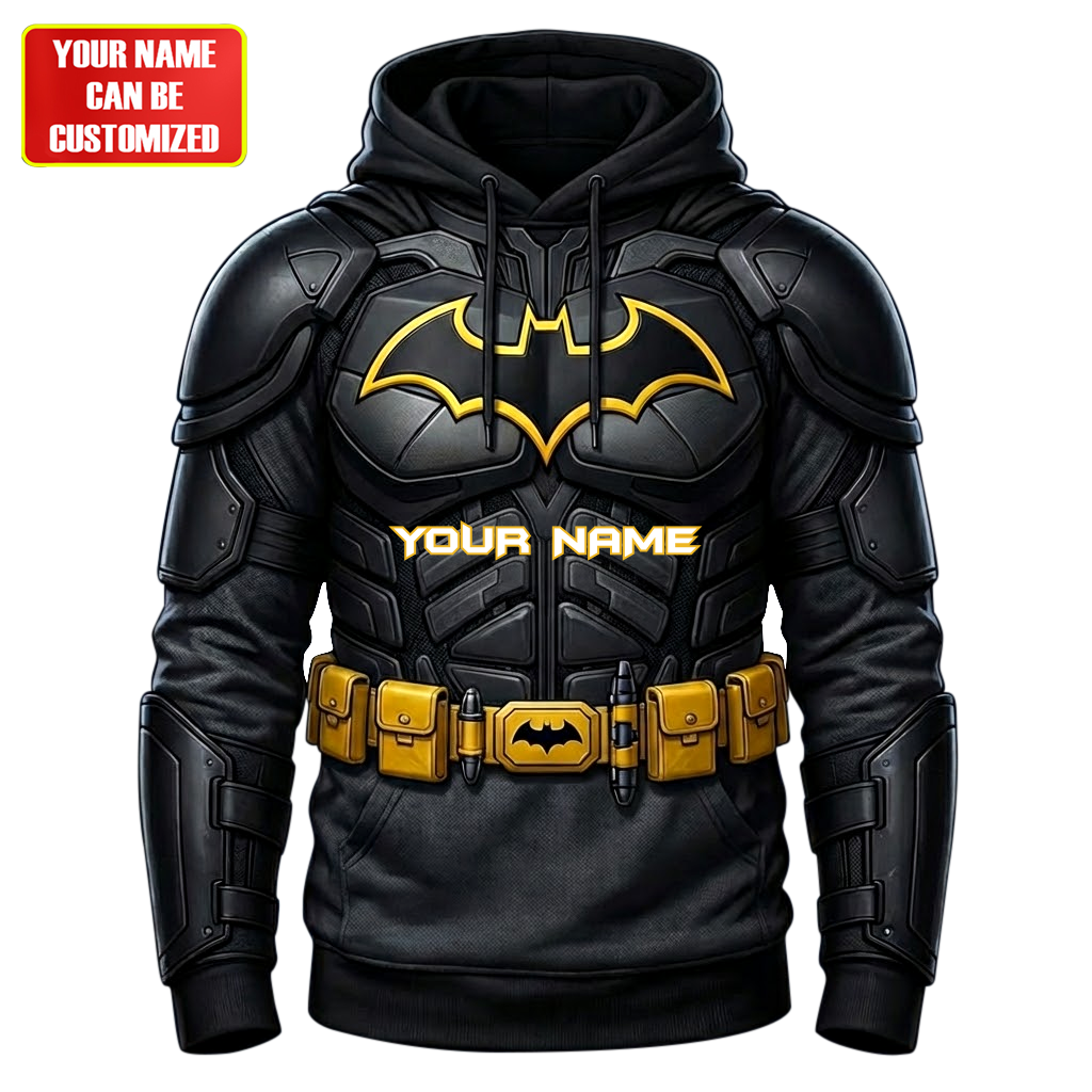 Dark Knight - Personalized Hero Hoodie